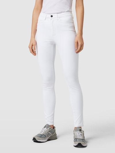 Vero Moda Skinny Fit Jeans im 5-Pocket-Design Modell 'SOPHIA' Weiss 4