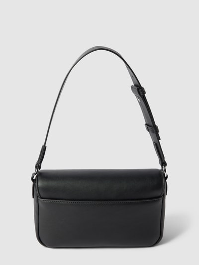 HUGO Schultertasche mit Label-Prägung Modell 'Bel' Black 4