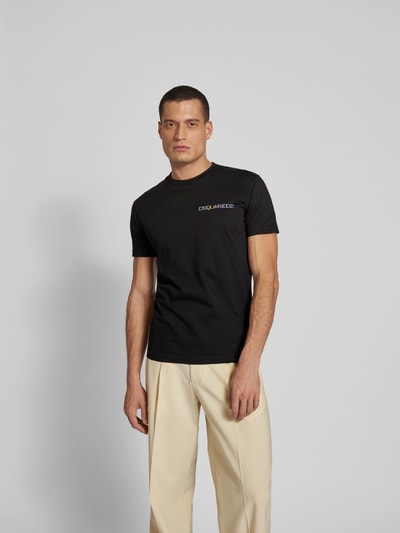 Dsquared2 T-Shirt mit Label-Detail Black 4