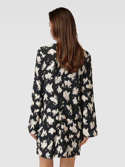 Jake*s Casual Mini-jurk met all-over print Zwart - 5