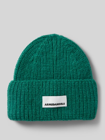 Armedangels Muts van een mix van wol en mohair, model 'SNOWAA' Groen - 1