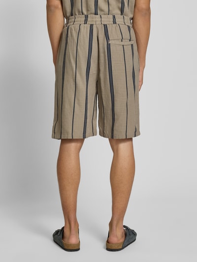 Only & Sons Relaxed fit bermuda van een mix van viscose en katoen, model 'TINUS' Beige - 5