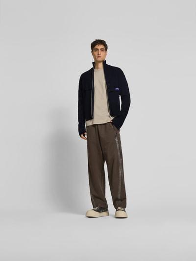 A-COLD-WALL Strickjacke in Ripp-Optik Black 1