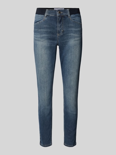 Angels Slim fit jeans met labeldetails, model 'ORNELLA' Blauw - 2