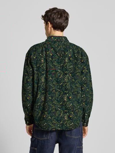 BLKVIS Vrijetijdsoverhemd met kentkraag Donkergroen - 5