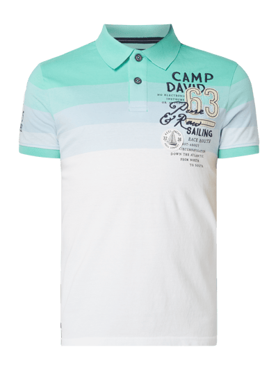 Camp David Poloshirt mit Logo-Details Mint 2