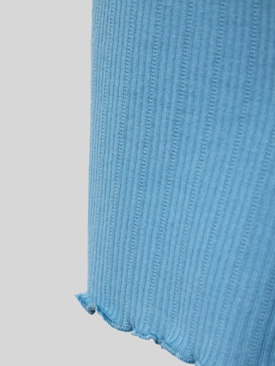 Jake*s Casual Szorty od piżamy o kroju relaxed fit z fakturowanym wzorem Błękitny 2