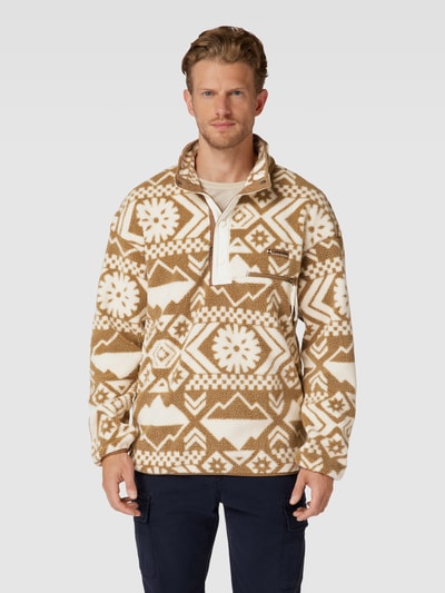 Columbia Jacke mit Teddyfell Modell 'HELVETIA' Beige 4