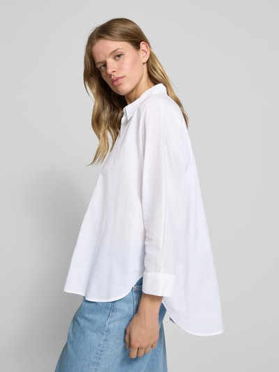 Only Loose fit overhemdblouse van licht katoen, model 'NEWLINA GRACE' Wit - 3