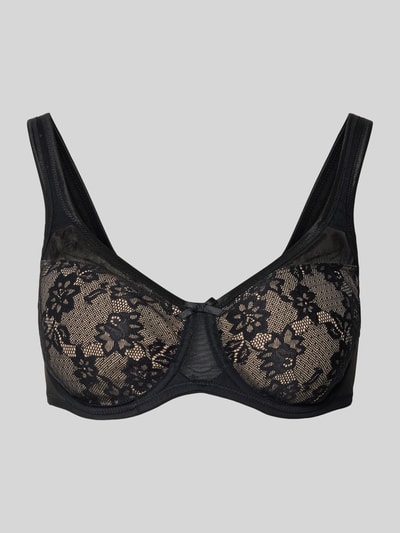 LASCANA Bügel-BH aus Spitze und Mikrofaser Black 1