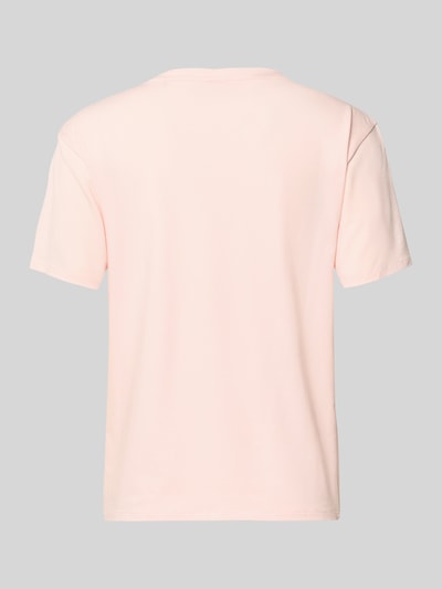 HUGO Regular fit pyjamabovendeel van modalmix, model 'CASUAL' Roze - 3