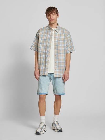 Jack & Jones Szorty jeansowe o luźnym kroju z 5 kieszeniami model ‘ALEX’ Jasnoniebieski 1