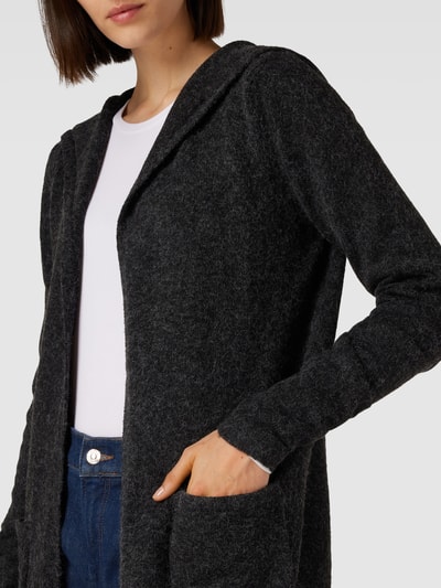 Vero Moda Strickjacke mit Eingrifftaschen Modell 'DOFFY' Black 3