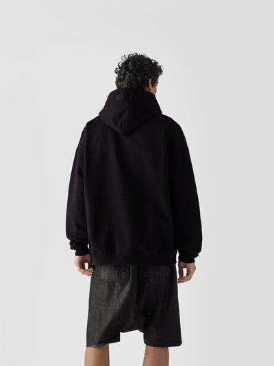 VETEMENTS Oversized Hoodie mit Label-Print Schwarz 5
