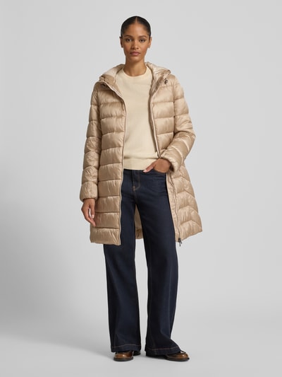 Marc Cain Steppmantel mit Kapuze Sand 1