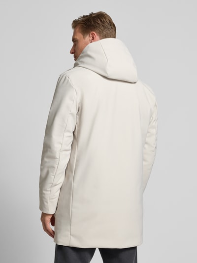 Strellson Regular fit parka met capuchon, model 'FLEX CROSS' Zilver - 5