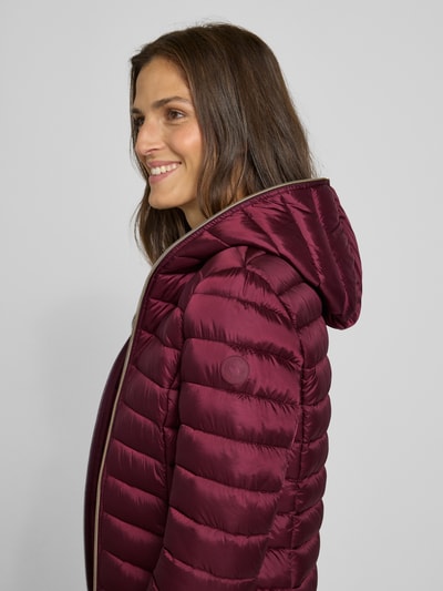 SAVE THE DUCK Kurtka pikowana z zamkiem błyskawicznym dwustronnym model ‘ALEXIS’ Bordowy 3