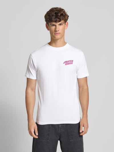 SANTA CRUZ T-Shirt mit Motiv-Print Weiss 4