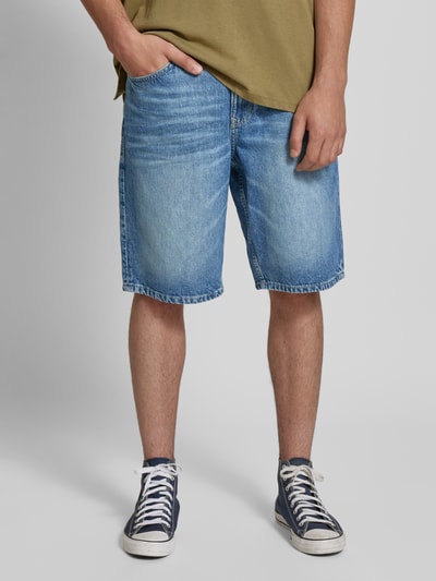 Tom Tailor Denim Korte loose fit jeans in 5-pocketmodel Jeansblauw - 4