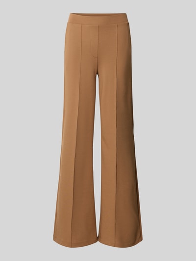 Smith and Soul Regular fit stoffen broek met viscose, model 'Interlock' Beige - 2
