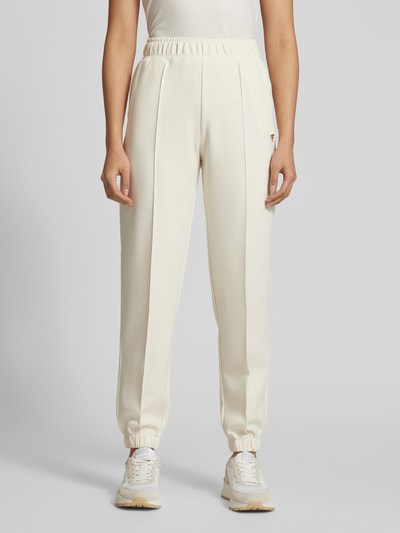 Guess Activewear Sweatpants mit Label-Detail Modell 'OLYMPE' Ecru 4