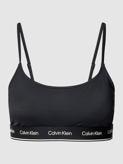 Calvin Klein Underwear Top bikini w stylu bralette Czarny 1