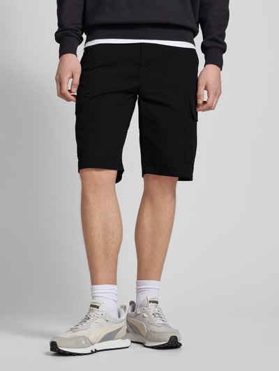 Dickies Regular Fit Cargoshorts mit Strukturmuster Modell 'MILLERVILLE' Black 4