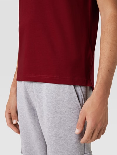 Tommy Hilfiger Poloshirt mit Label-Detail Bordeaux Rot 3