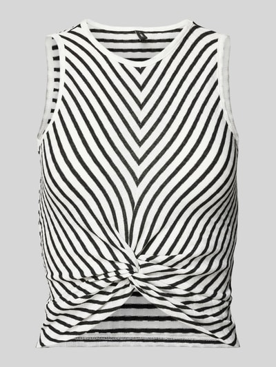 Only Tanktop mit Schnürrung Modell 'SANDY' Weiss 2