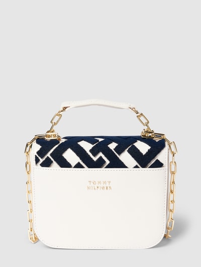 Tommy Hilfiger Umhängetasche mit Zierbesatz Modell 'MINI TURNLOCK CROSSOVER' Weiß 4