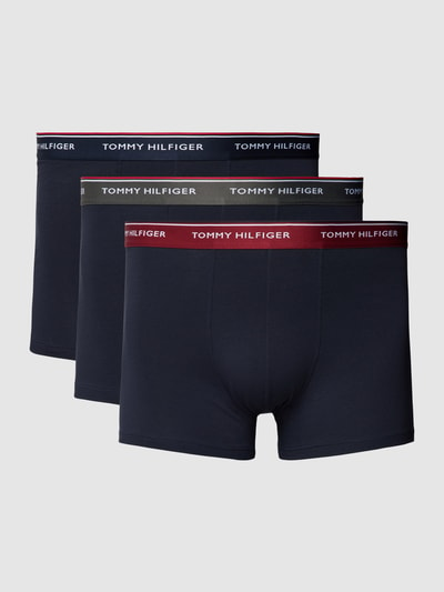 Tommy Hilfiger Big Tall PLUS SIZE Trunks mit Label Schriftzug im 3er Pack marine online kaufen