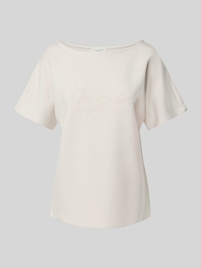 Christian Berg Woman Sweatshirt met halflange mouwen Ecru - 2