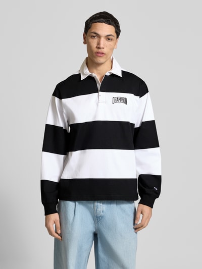 Champion Relaxed Fit Poloshirt aus Baumwolle Black 4
