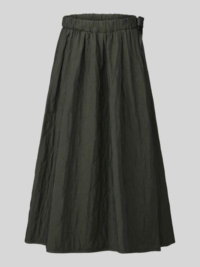 Weekend Max Mara Maxi-Rock mit seitlichen Eingrifftaschen Modell 'WKDBRIOSE' Khaki 2