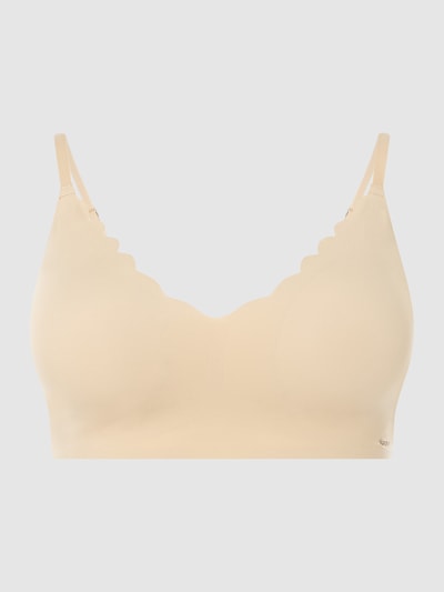 Skiny Bustier van microvezel, model 'Micro Lovers' - gewatteerd  Beige - 1