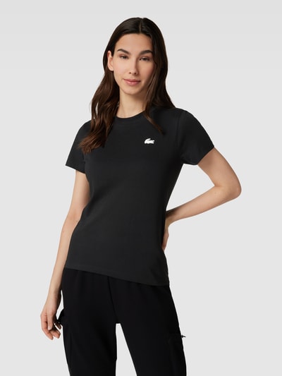 Lacoste Sport T-Shirt mit Rundhalsausschnitt Black 4
