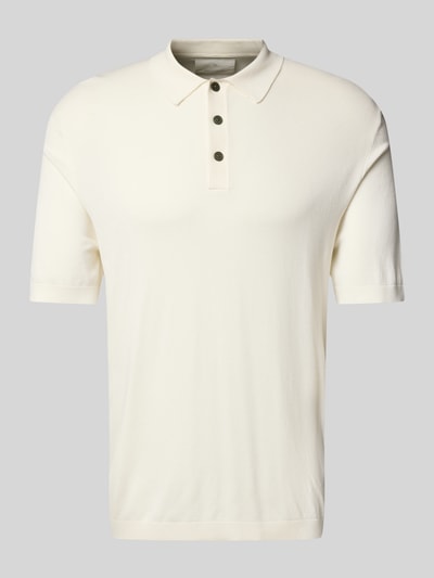 Jack & Jones Premium Poloshirt mit Knopfleiste Modell 'WILLIAM' Weiss 2