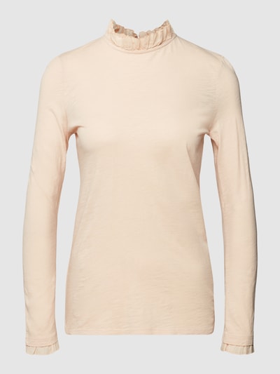 Rich & Royal Longsleeve mit Schlüsselloch-Ausschnitt Beige 2