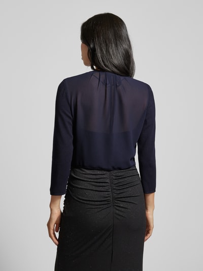 Jake*s Cocktail Bolero met 3/4-mouwen Marineblauw gemêleerd - 5