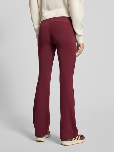 Review Flared Fit Leggins mit Viskose-Anteil Rostrot 5