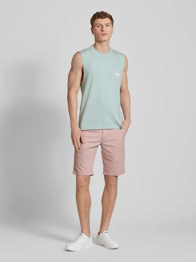 Jack & Jones Regular Fit Chinoshorts mit Gürtelschlaufen Modell 'DAVE' Altrosa 1