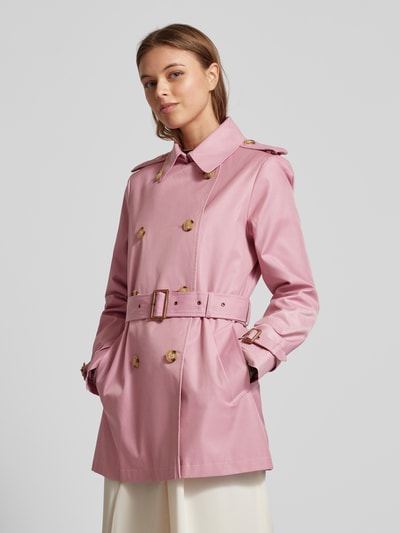 Lauren Ralph Lauren Jacke mit Taillengürtel Rosa 4