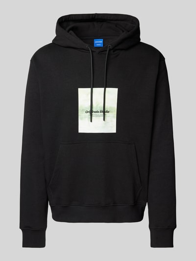 Jack & Jones Hoodie mit Motiv-Print Modell 'VESTERBRO NEWTON' Black 1