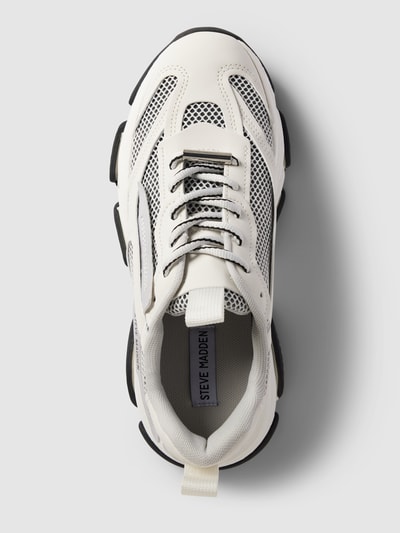 Steve Madden Sneaker mit Label-Print Modell 'POSESSION' Weiss 3