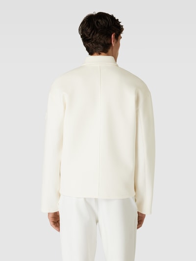 CK Calvin Klein Jacke mit Label-Badge Modell 'ARCHIVE SPACER' Offwhite 5