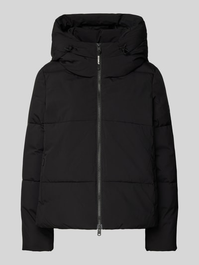 ECOALF Steppjacke mit Zweiwege-Reißverschluss Modell 'IPALALF' Black 2