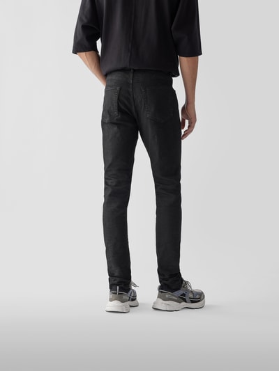 Purple Brand Slim Fit Jeans im Used-Look Black 5