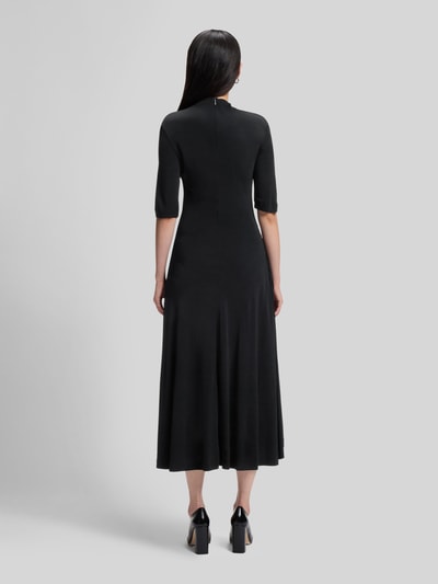 BOSS Kleid mit verdecktem Reißverschluss Marine 5