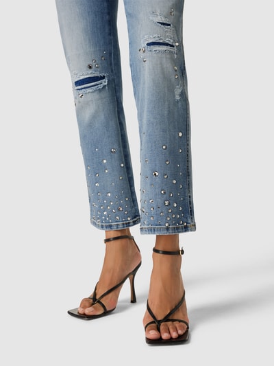 Cambio Jeans in 5-pocketmodel, model 'PARIS' Lichtblauw - 3