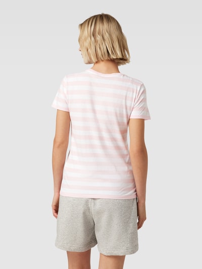 Polo Ralph Lauren T-shirt met streepmotief Roze - 5